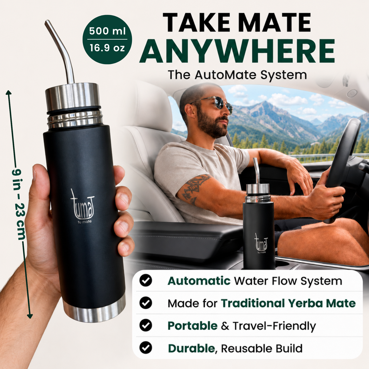 Automate 500 ml Black