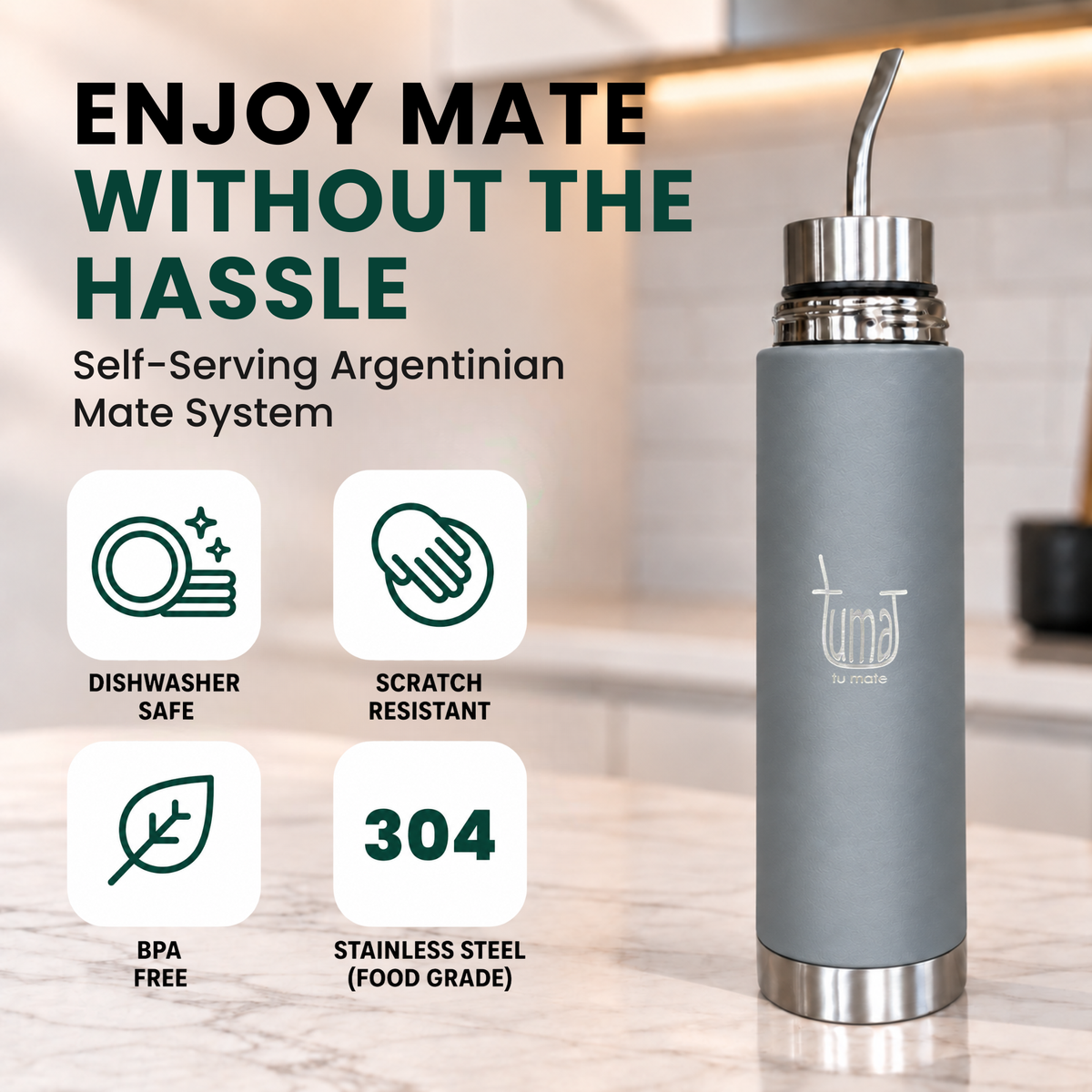 Automate 750ml Dark Gray