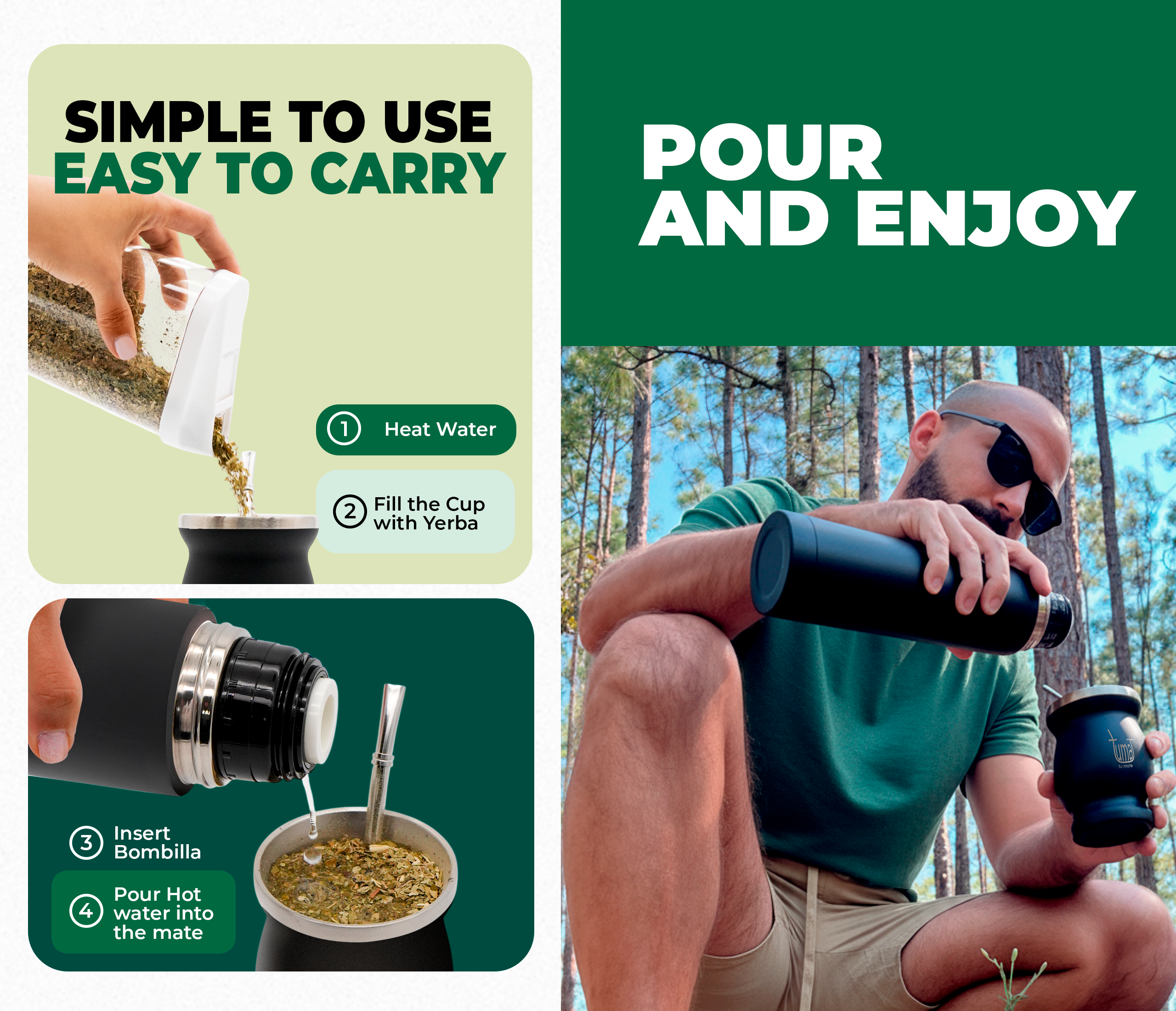 Yerba Mate Kit PRO Black