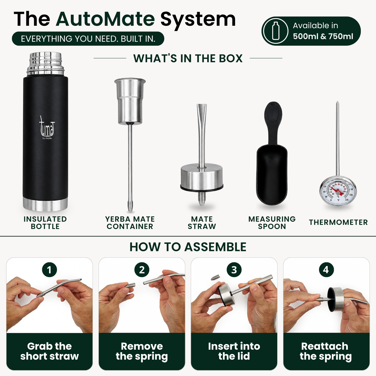 Automate 750 ml Black