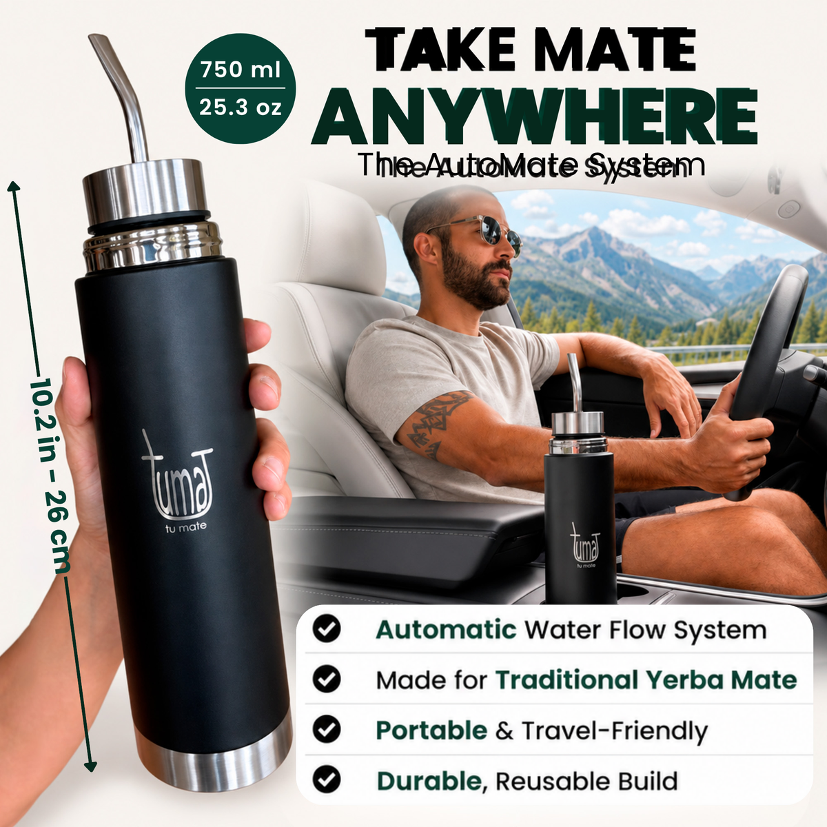 Automate 750 ml Black